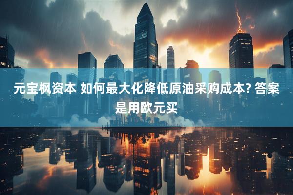 元宝枫资本 如何最大化降低原油采购成本? 答案是用欧元买
